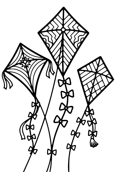 April Coloring Page 12, April coloring page