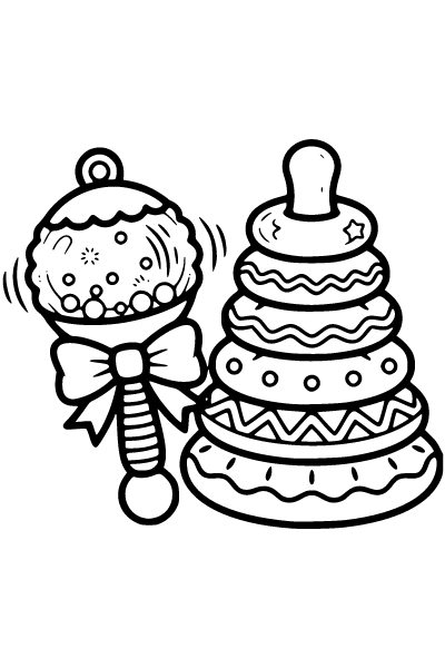 Baby Coloring Page 1, Baby coloring page