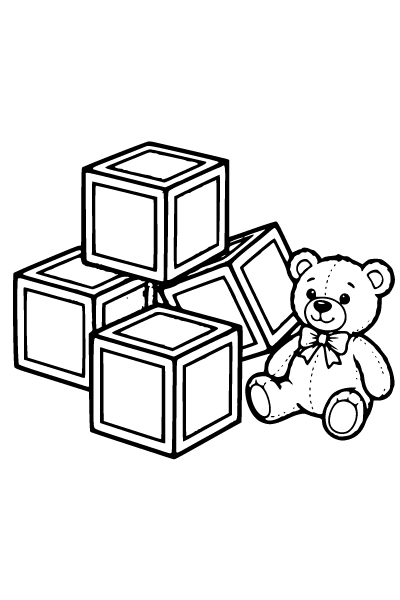 Baby Coloring Page 2, Baby coloring page
