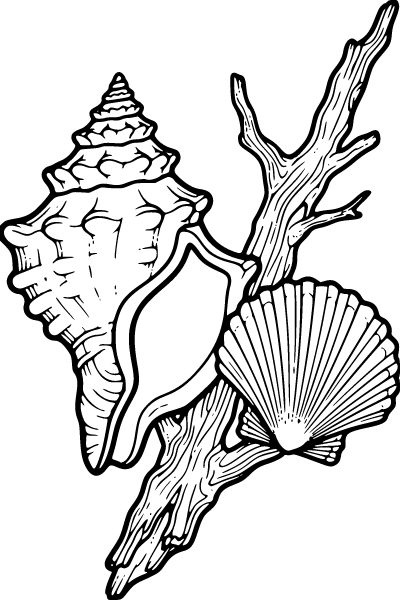 Beach Coloring Page 8, Beach coloring page