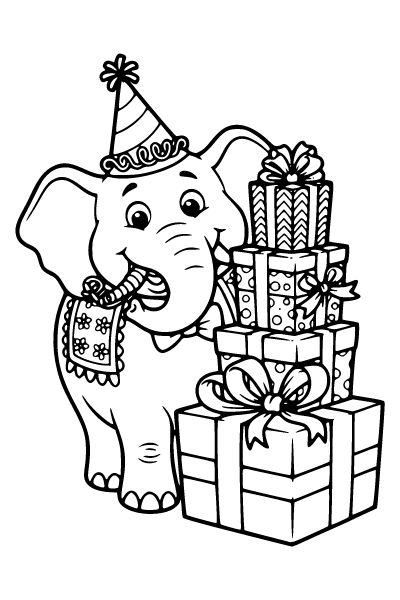 Cartoon Coloring Page 10, Cartoon coloring page