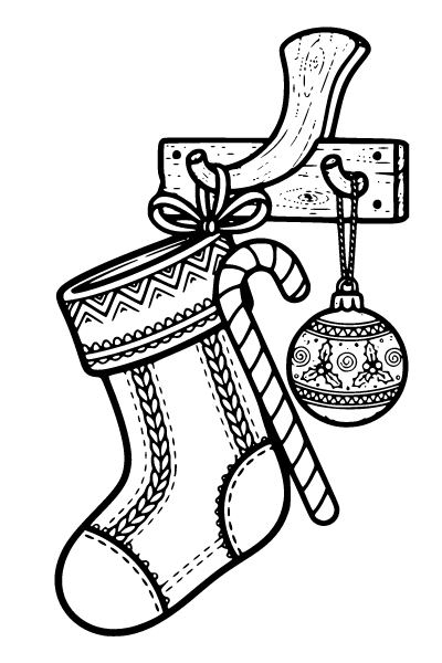 Christmas For Kids Coloring Page 4, Christmas For Kids coloring page