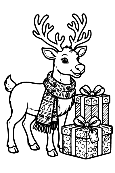 Christmas For Kids Coloring Page 6, Christmas For Kids coloring page