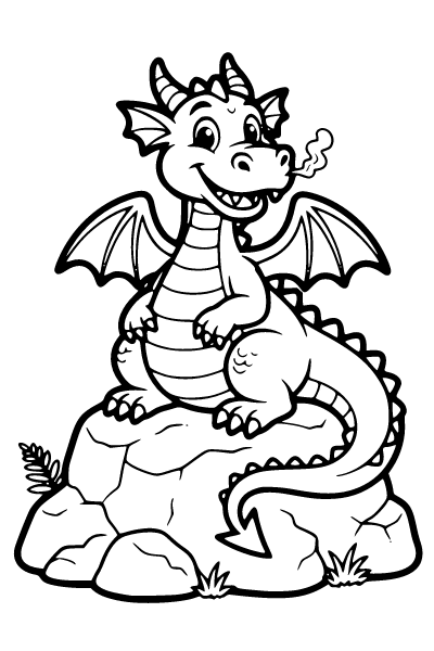 Creatures Coloring Page 1, Creatures coloring page