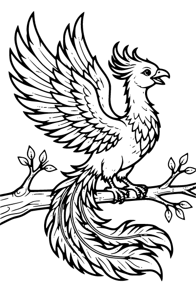 Creatures Coloring Page 3, Creatures coloring page