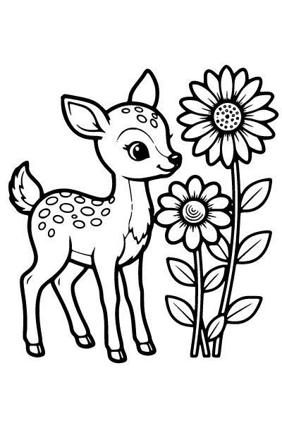 Cute Coloring Page 11, Cute coloring page