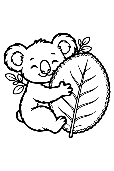 Cute Coloring Page 5, Cute coloring page