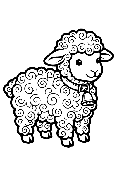 Cute Coloring Page 8, Cute coloring page