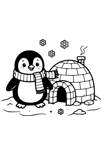 Cute Animals Coloring Page 10, Cute Animals coloring page