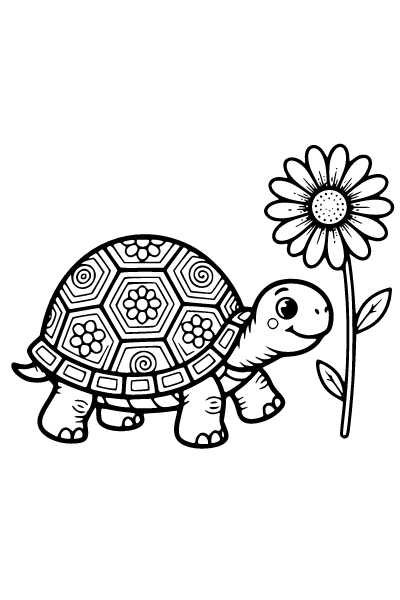 Cute Animals Coloring Page 6, Cute Animals coloring page