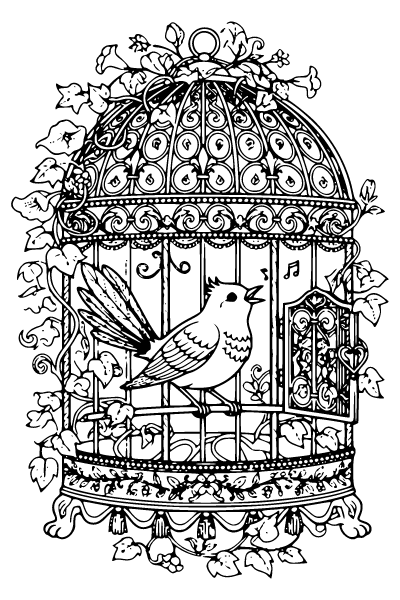 Cute For Adults Coloring Page 3, Cute For Adults coloring page