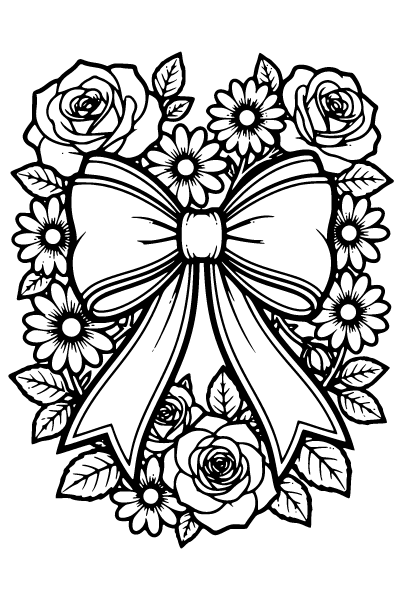 Cute For Girls Coloring Page 1, Cute For Girls coloring page