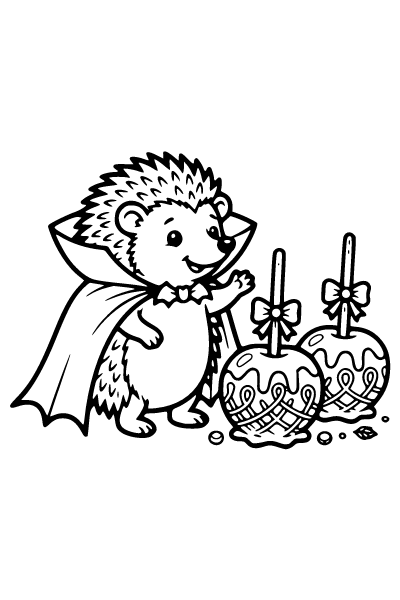 Cute Halloween Coloring Page 11, Cute Halloween coloring page
