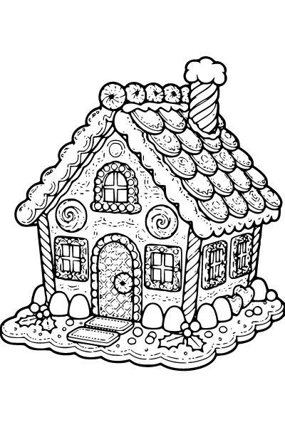 December Coloring Page 10, December coloring page