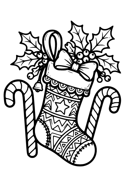 December Coloring Page 2, December coloring page