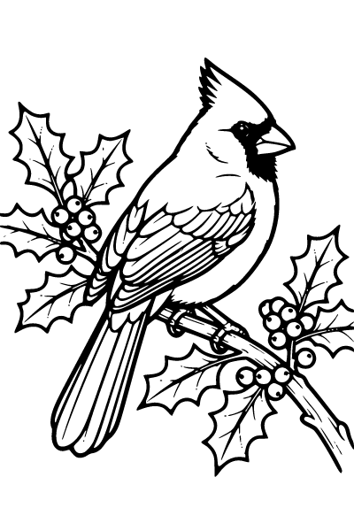 December Coloring Page 6, December coloring page
