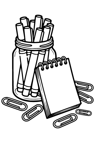 Drawing Coloring Page 4, Drawing coloring page