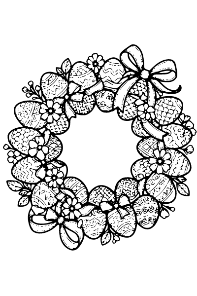 Easter Bunny Coloring Page 12, Easter Bunny coloring page