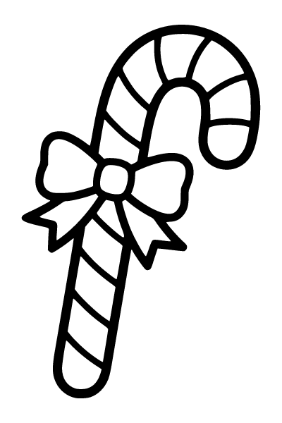 Easy Christmas Coloring Page 5, Easy Christmas coloring page