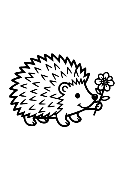 Easy Cute Coloring Page 9, Easy Cute coloring page