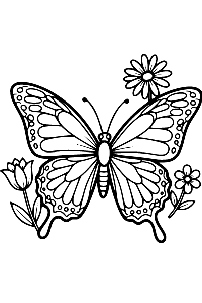 Easy For Adults Coloring Page 4, Easy For Adults coloring page