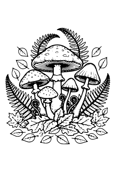 Fall For Adults Coloring Page 10, Fall For Adults coloring page