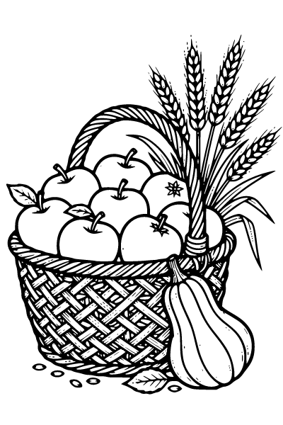 Fall For Adults Coloring Page 6, Fall For Adults coloring page
