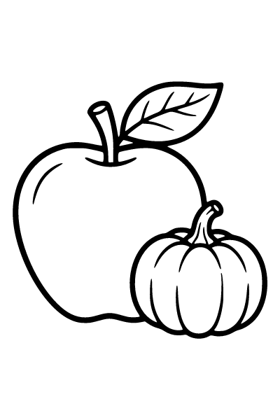 Fall For Kids Coloring Page 5, Fall For Kids coloring page