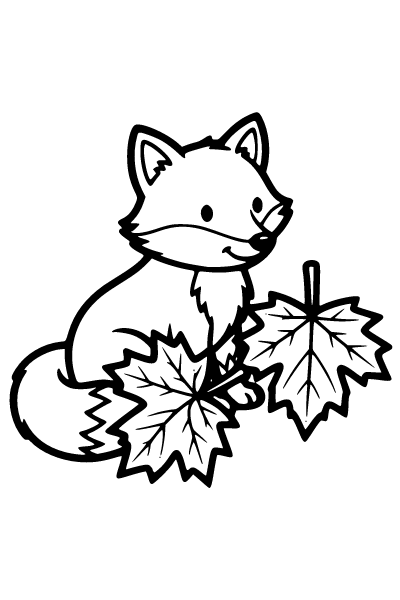 Fall For Kids Coloring Page 6, Fall For Kids coloring page
