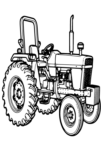 Farm Coloring Page 4, Farm coloring page