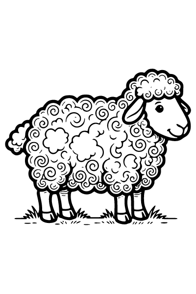 Farm Coloring Page 6, Farm coloring page