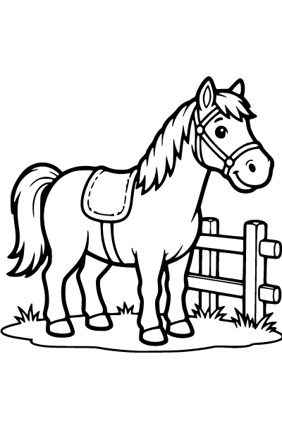 Farm Coloring Page 7, Farm coloring page