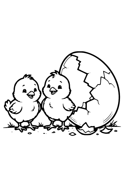Farm Animals Coloring Page 8, Farm Animals coloring page
