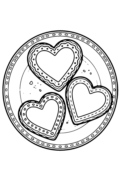 February Coloring Page 7, February coloring page
