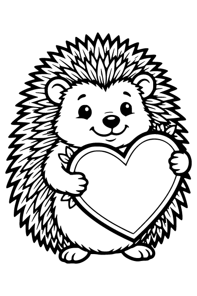 February Coloring Page 9, February coloring page