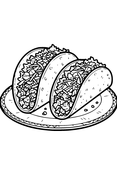 Food Coloring Page 6, Food coloring page