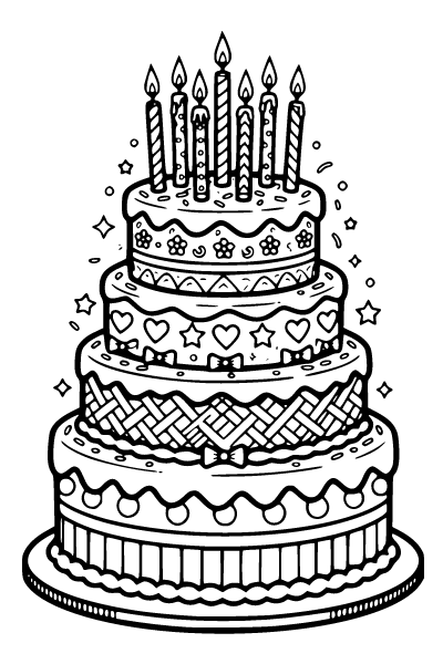 Food Coloring Page 8, Food coloring page