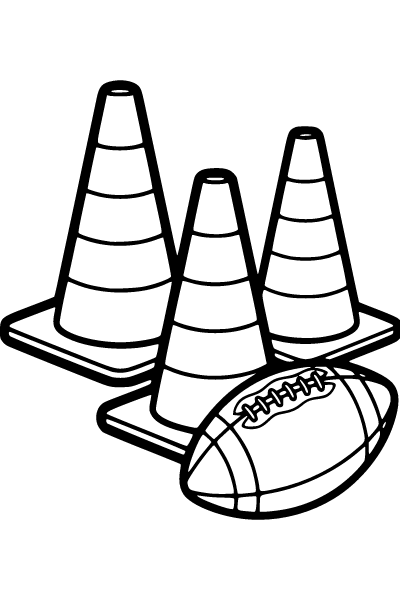 Football Coloring Page 12, Football coloring page