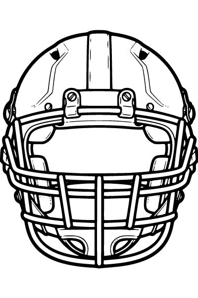 Football Coloring Page 2, Football coloring page