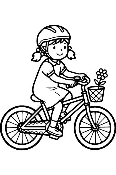 Girls Coloring Page 20, Girls coloring page