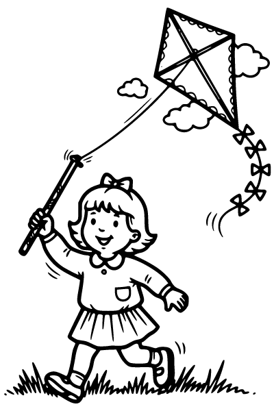 Girls Coloring Page 22, Girls coloring page