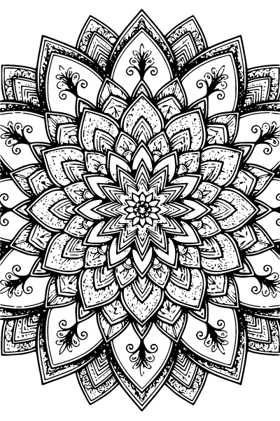 Hard Coloring Page 1, Hard coloring page