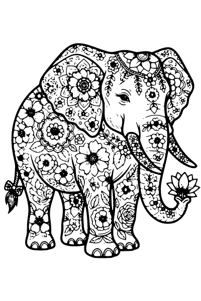 Hard Coloring Page 6, Hard coloring page