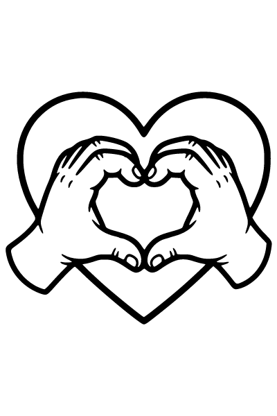 Heart Coloring Page 8, Heart coloring page