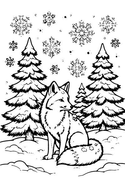 January Coloring Page 10, January coloring page