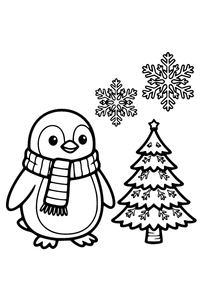 January Coloring Page 11, January coloring page