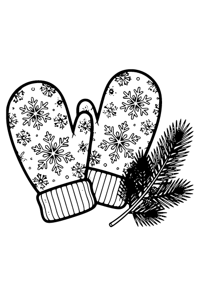January Coloring Page 2, January coloring page