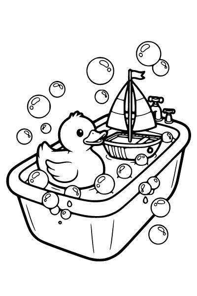Kids Coloring Page 7, Kids coloring page