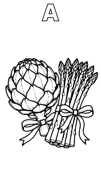 Letter A Coloring Page 12, Letter A coloring page