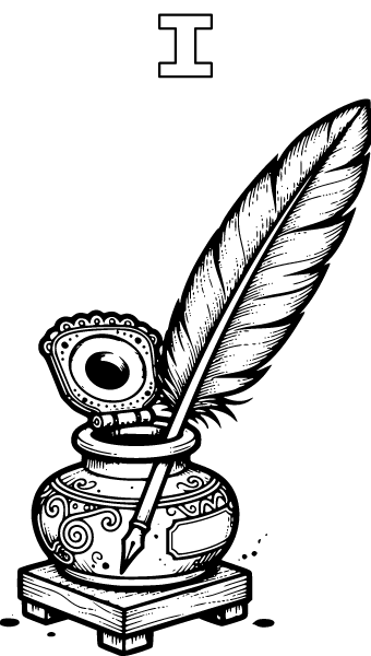 Letter I Coloring Page 11, Letter I coloring page
